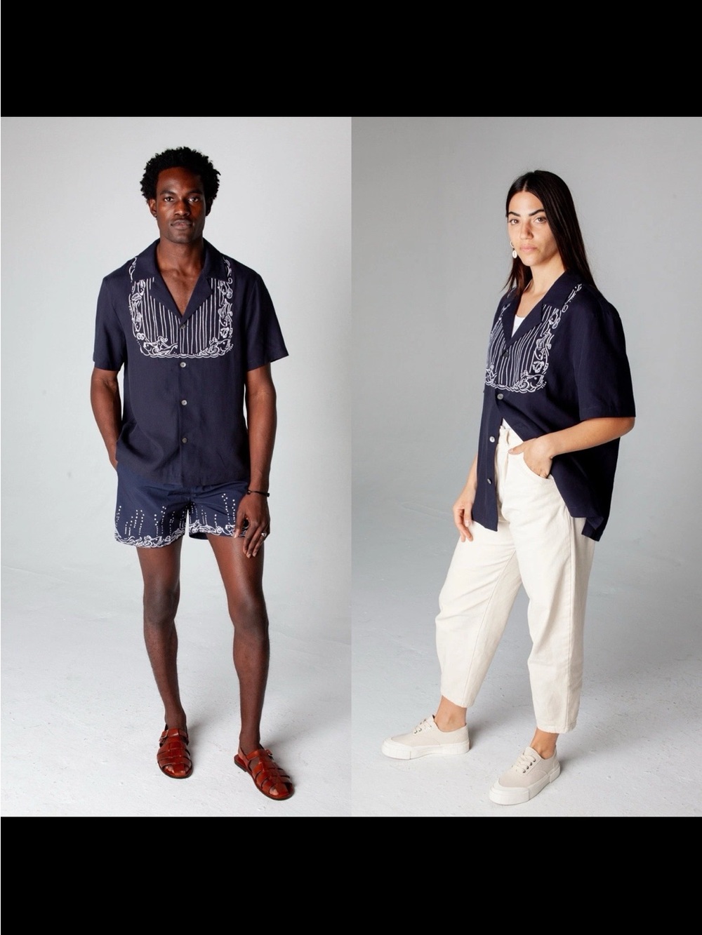 Tombolo 'Fruits de Mer' (Navy) Shirt Unisex Size Medium